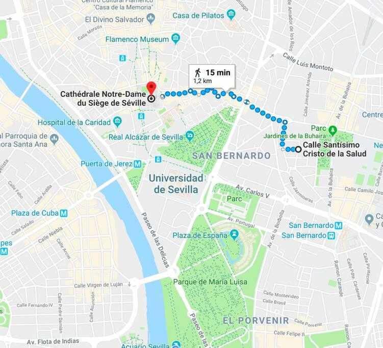 Atico San Bernardo Terraza Y Parking Incluido Lejlighed Sevilla Eksteriør billede